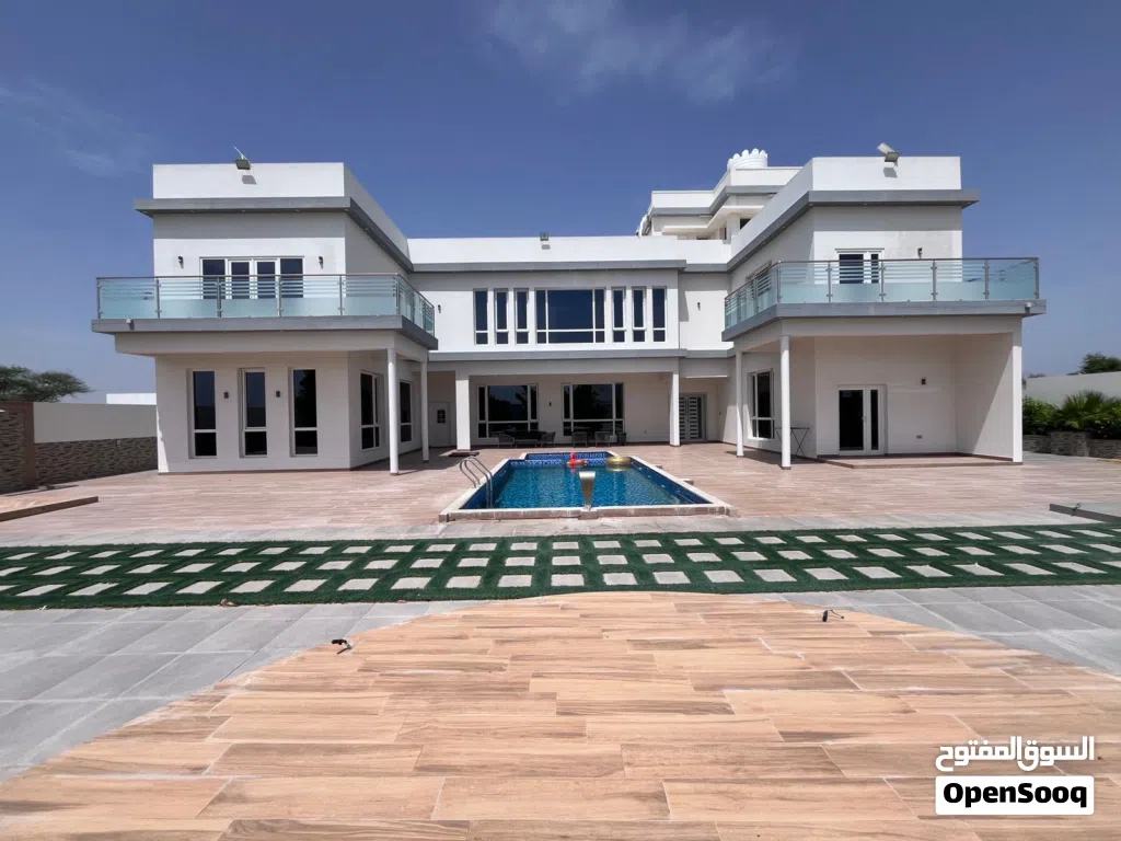 6 BR + Maid’s Room Private Luxury Estate Villa – Barka with Spacious Yard