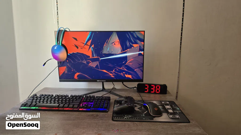للبيع: تجميعة جيمنج وصناعة محتوى خارقة (جيل 13 + RTX 4060) بحالة ممتازة!