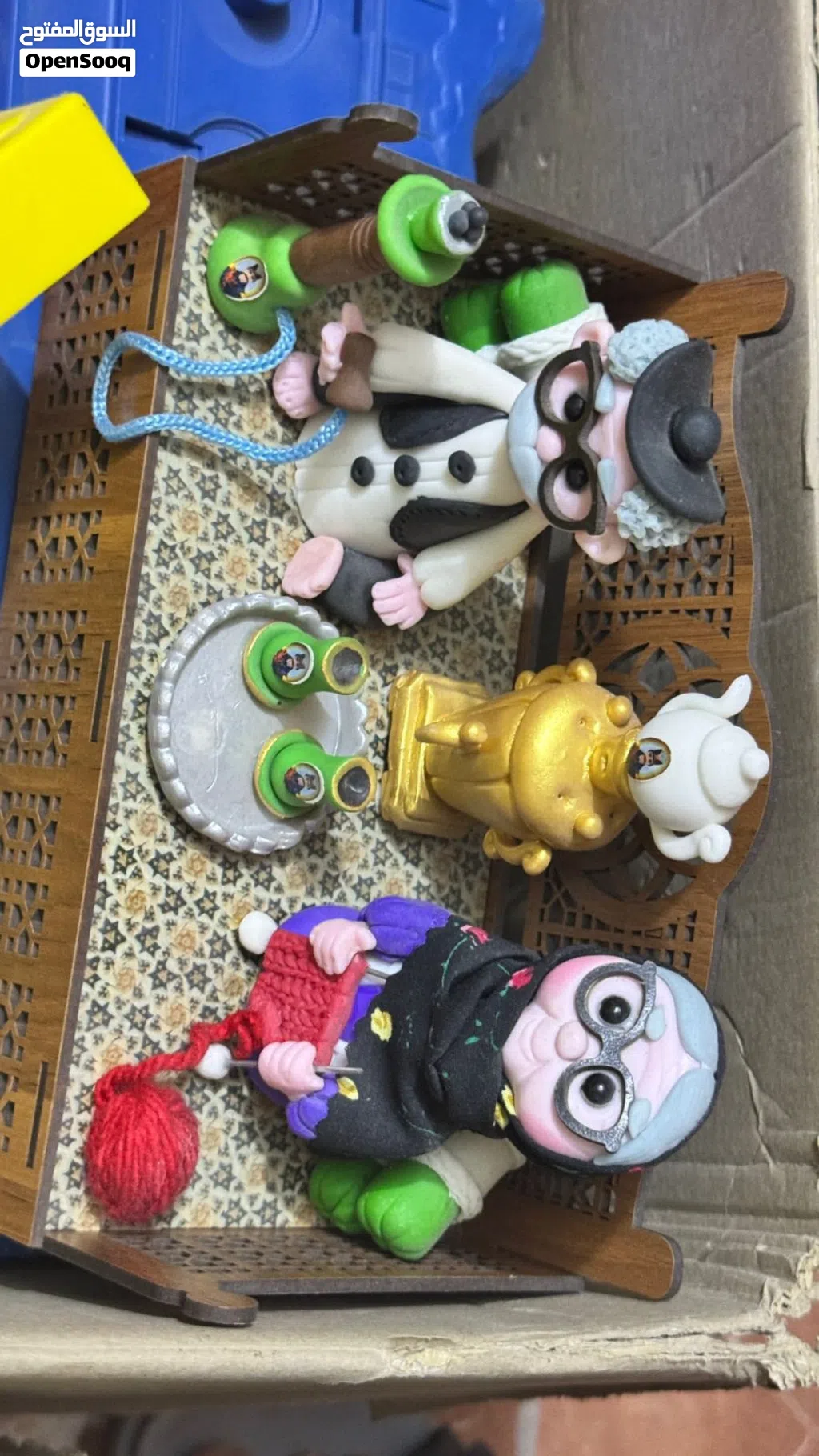 مجسمات وتحف تراثية مصغرة (شغل يدوي احترافي بدقة عالية)
