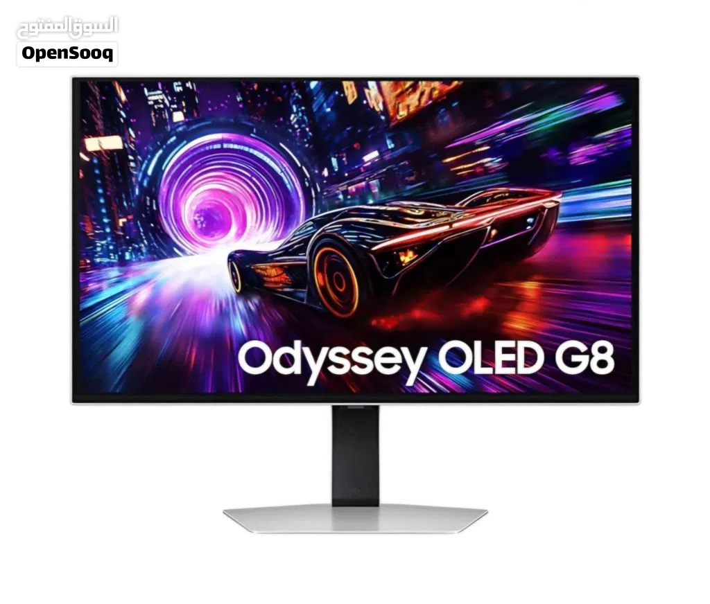 Samsung g8 oled 4k 240hz .03ms Hdr 10+ بالكرتونه و جلاتين