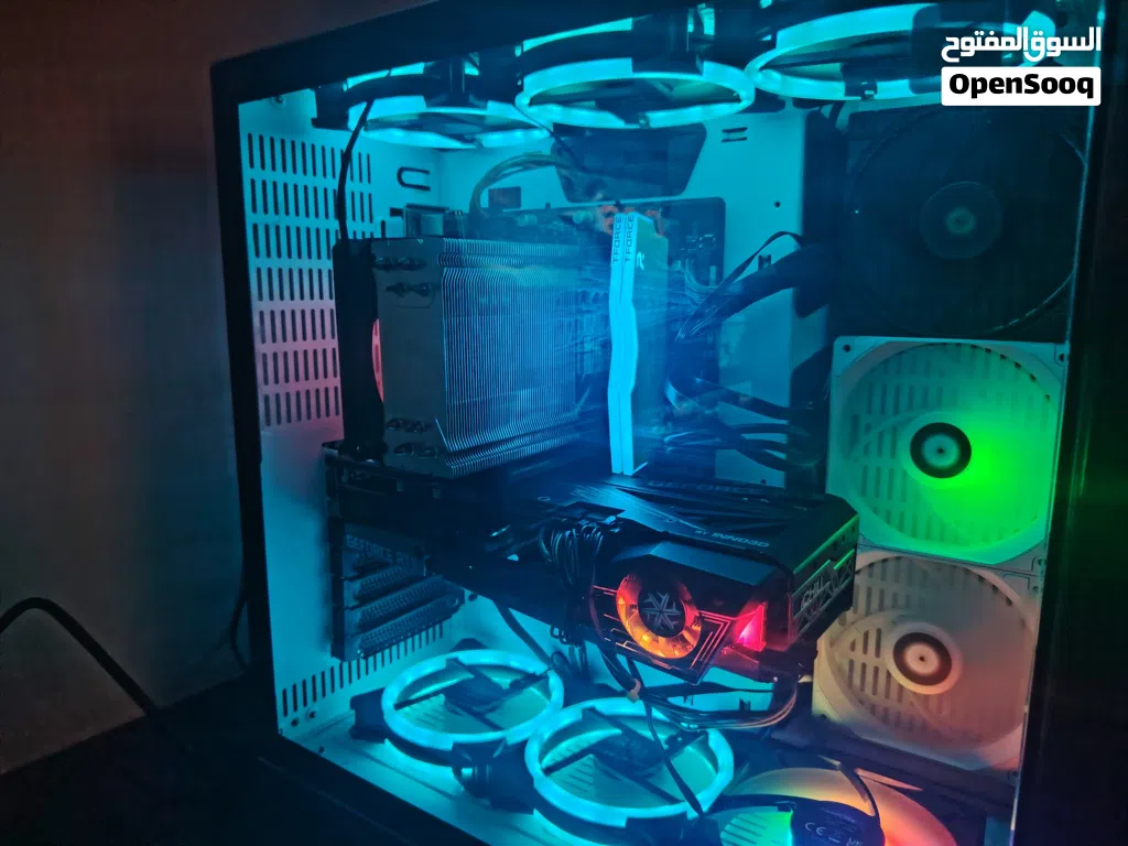 تجميعه 2K بكرت RTX 3070 رهيبه للبيع ما عندي توصيل تجي للبيت تفحص وتاخذ مفوله من كلشي اداء وحراره