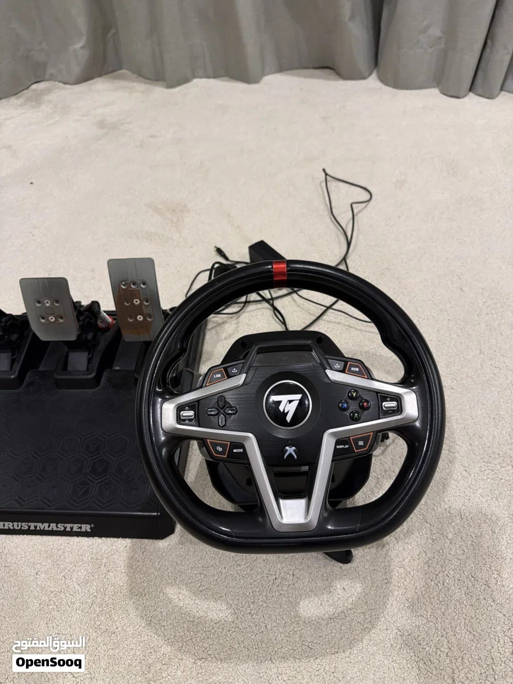 Thurstmaster T248. With wires.