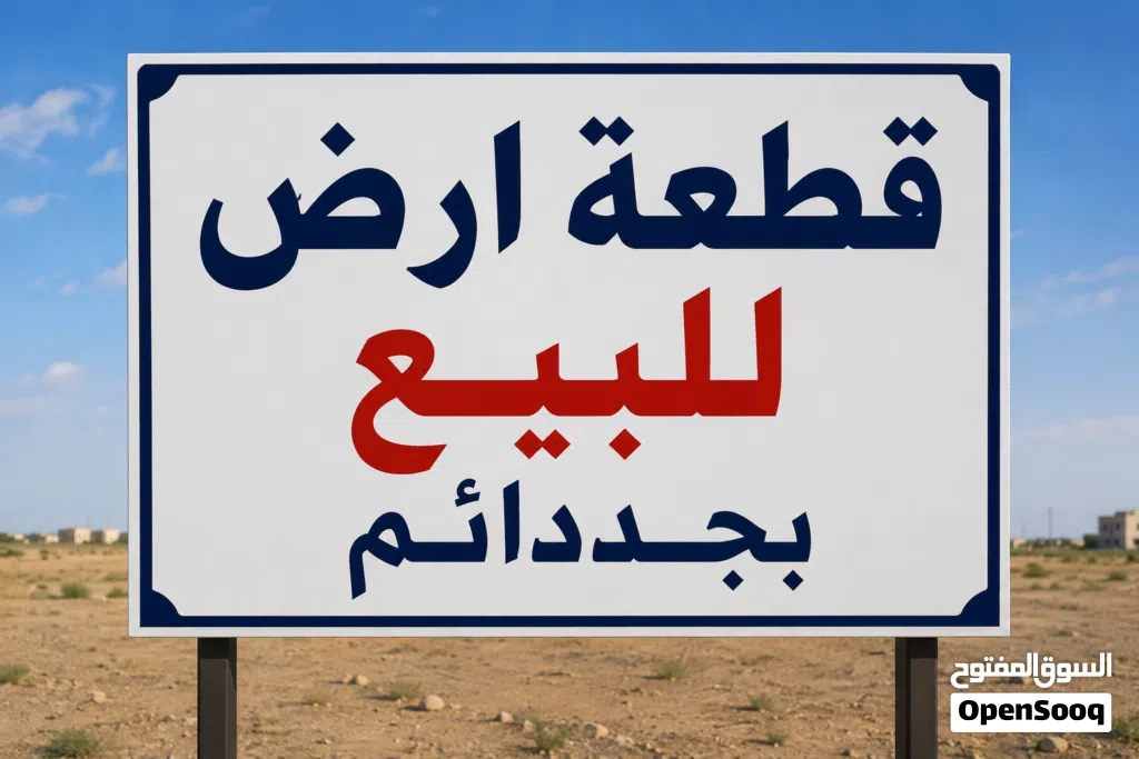 ارض للبيع بجددائم عالطريق الساحلي