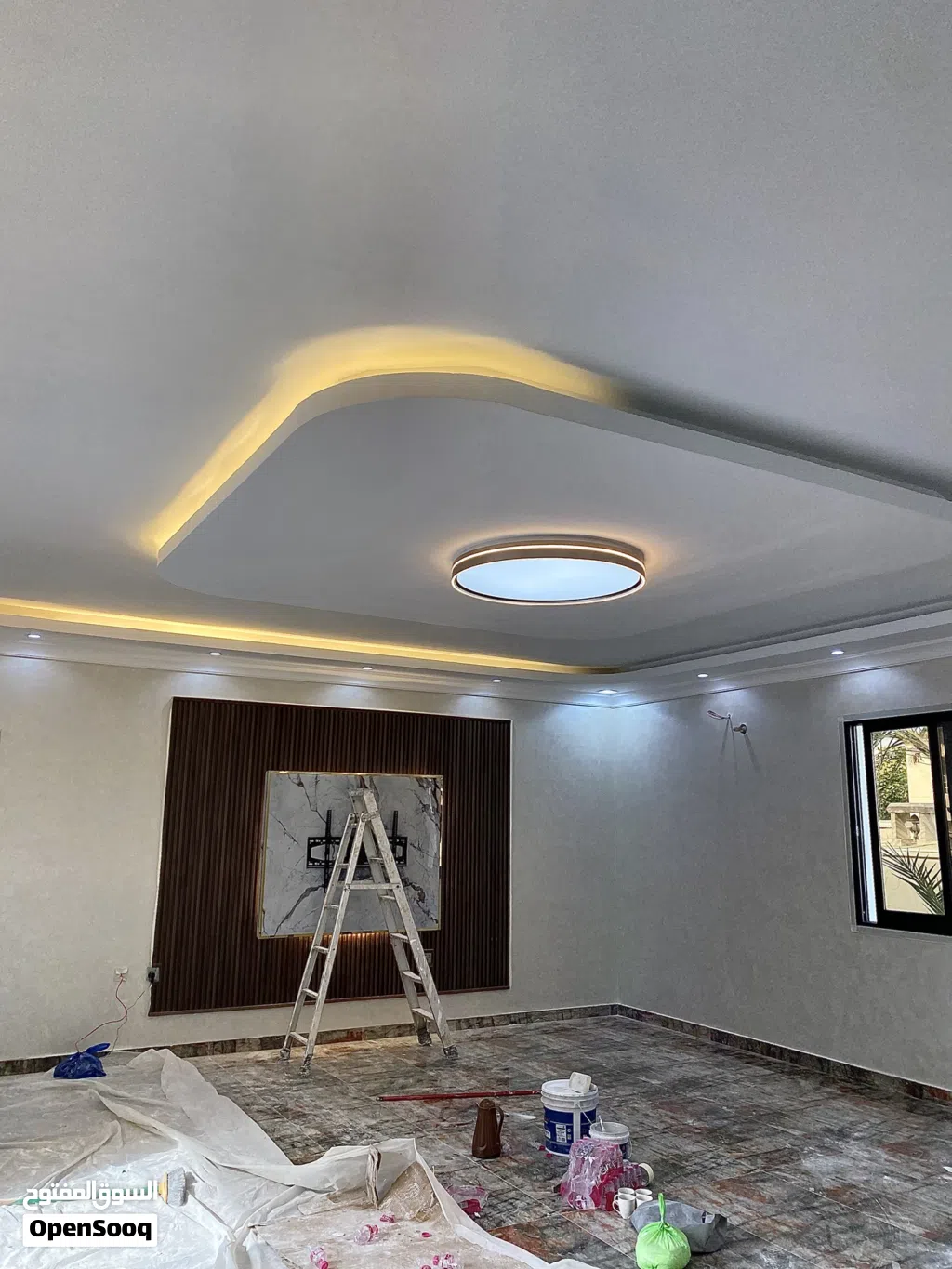 معلم دهانات وجبس بورد وسيراميك Painting Gypsum Board & Tiles