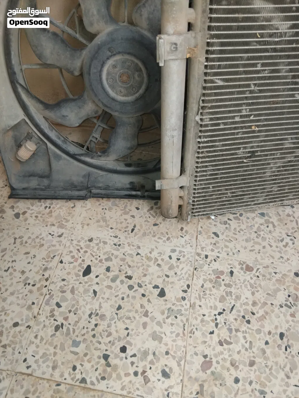 مروحة. تبريد مكيف