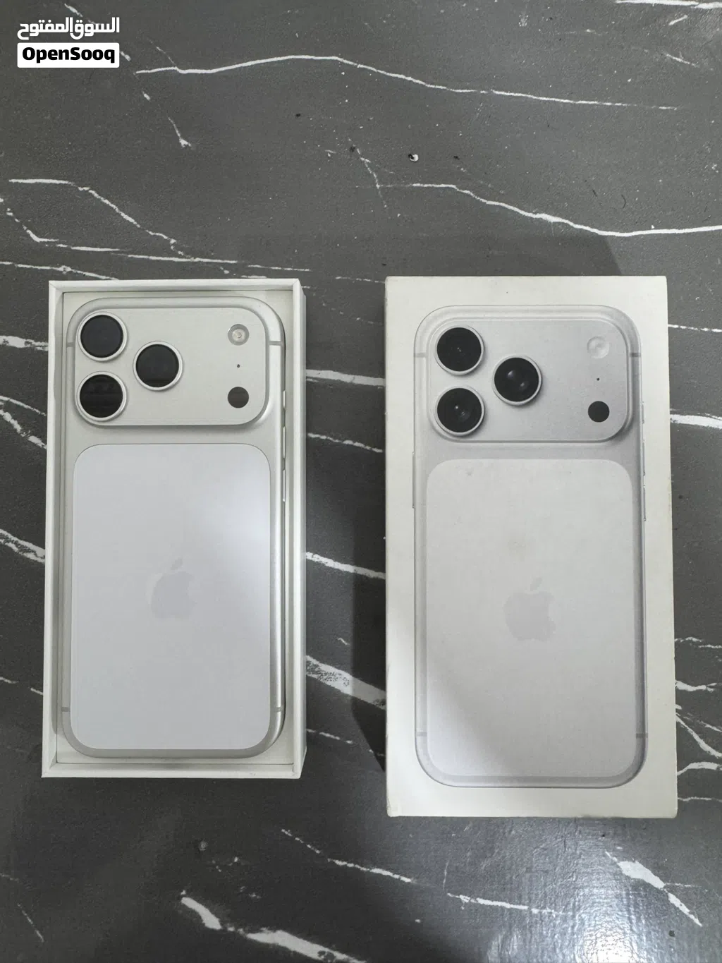 iPhone 17 pro 256 gb battery 100% استعمال شهرين فقط الجهاز ولا خدش