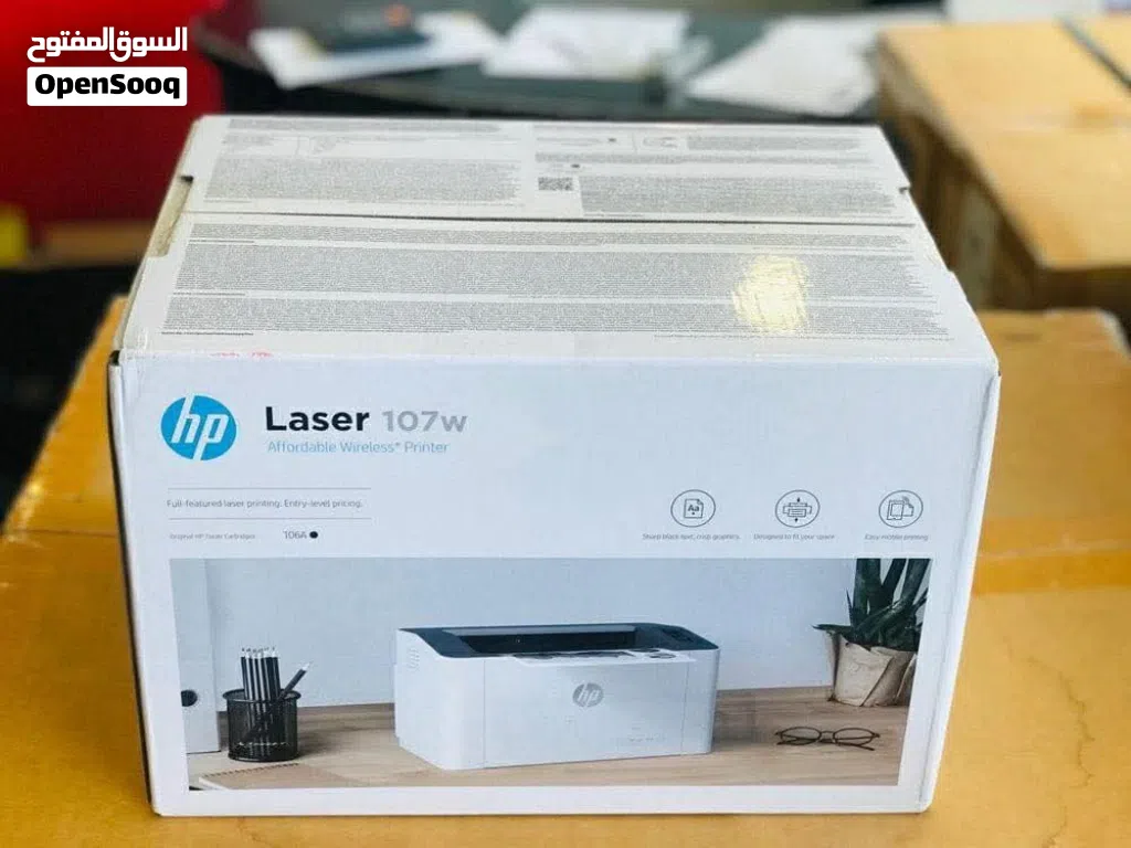 طابعة hp 107w