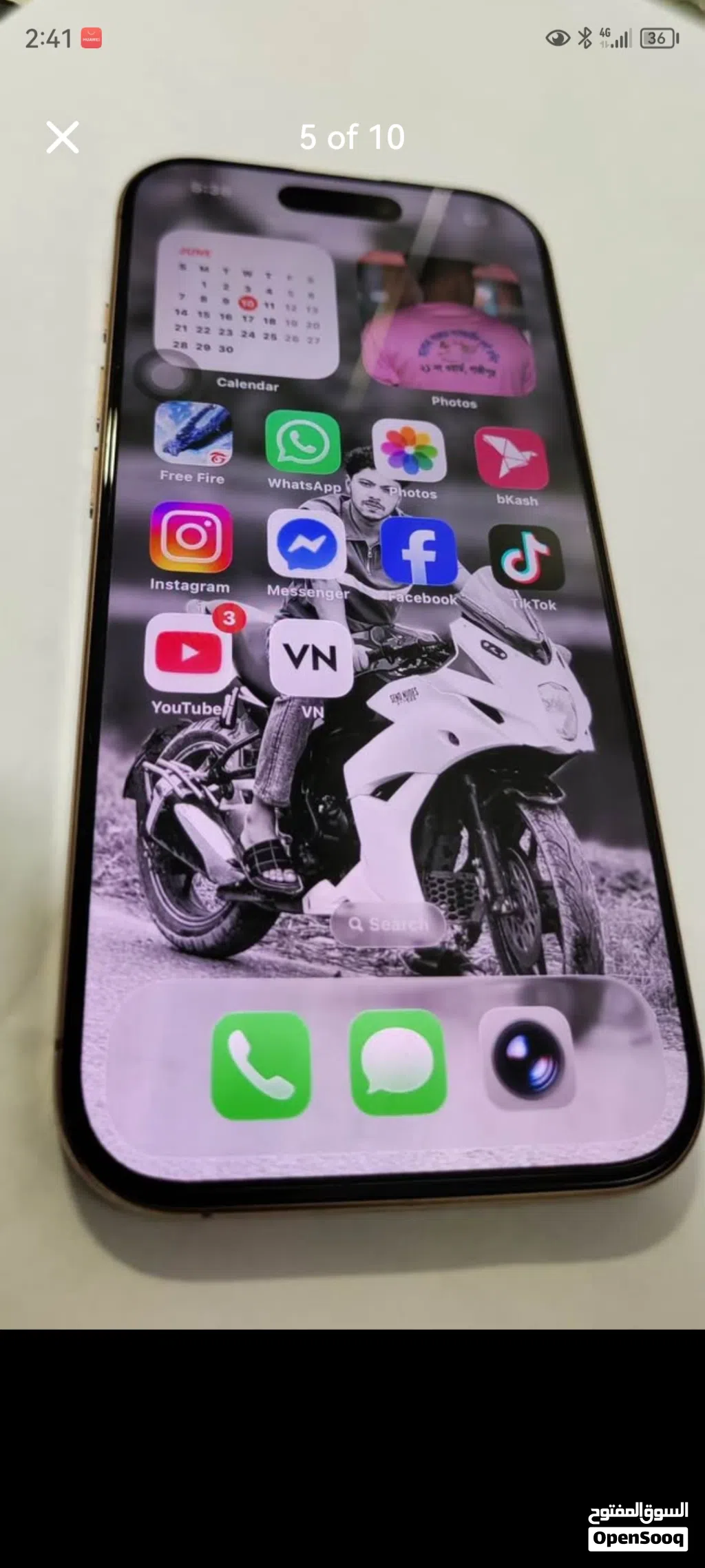 16pro max 256gb battery 100% not used