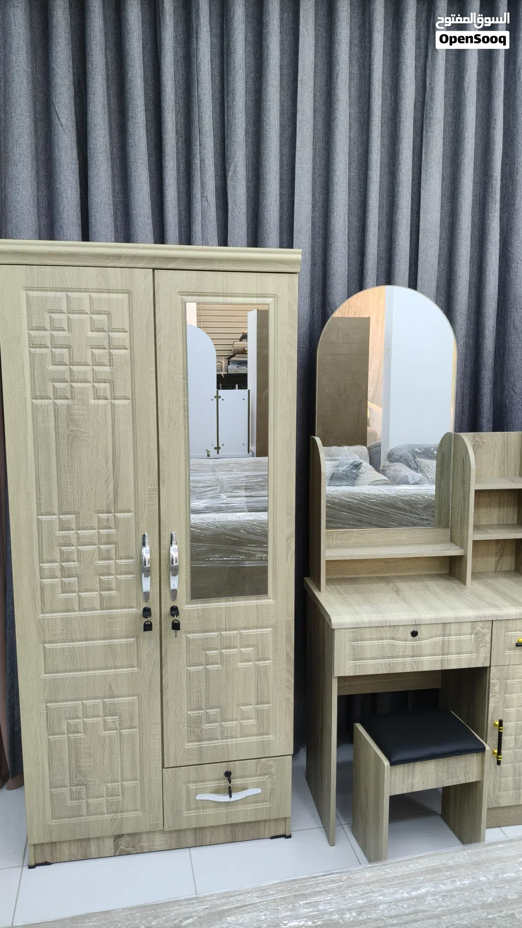 New cupboard and dressing table available