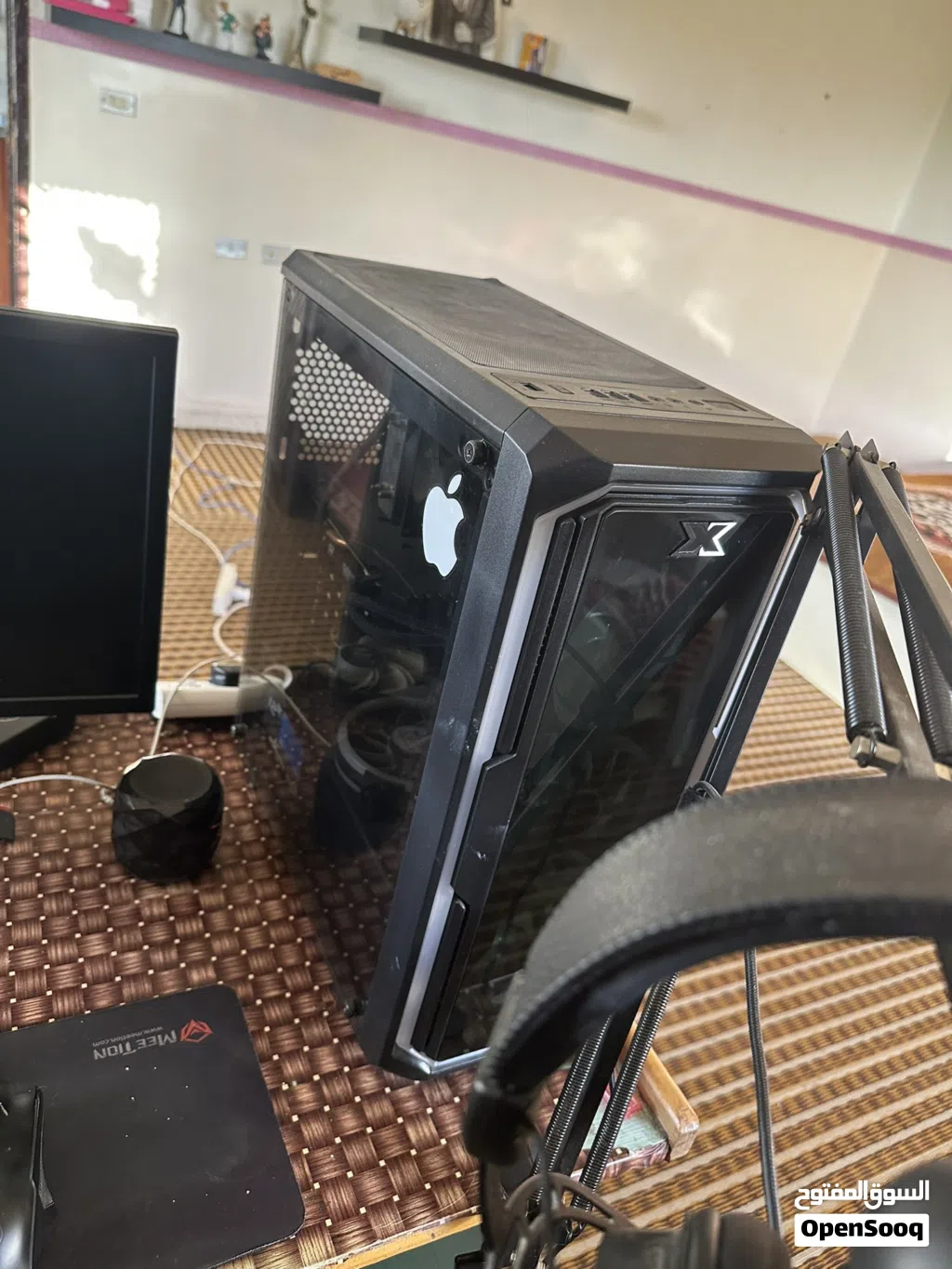 للبيع PC Gaming i5 جيل 12 + RTX 2060 +32GB RAM + شاشة LG 144Hz