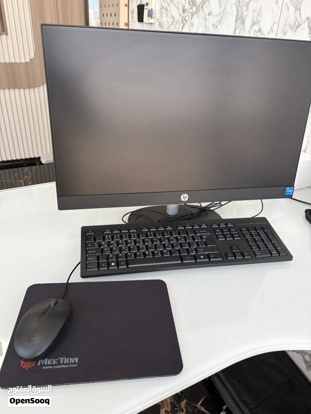 HP all-in-one desktop computer