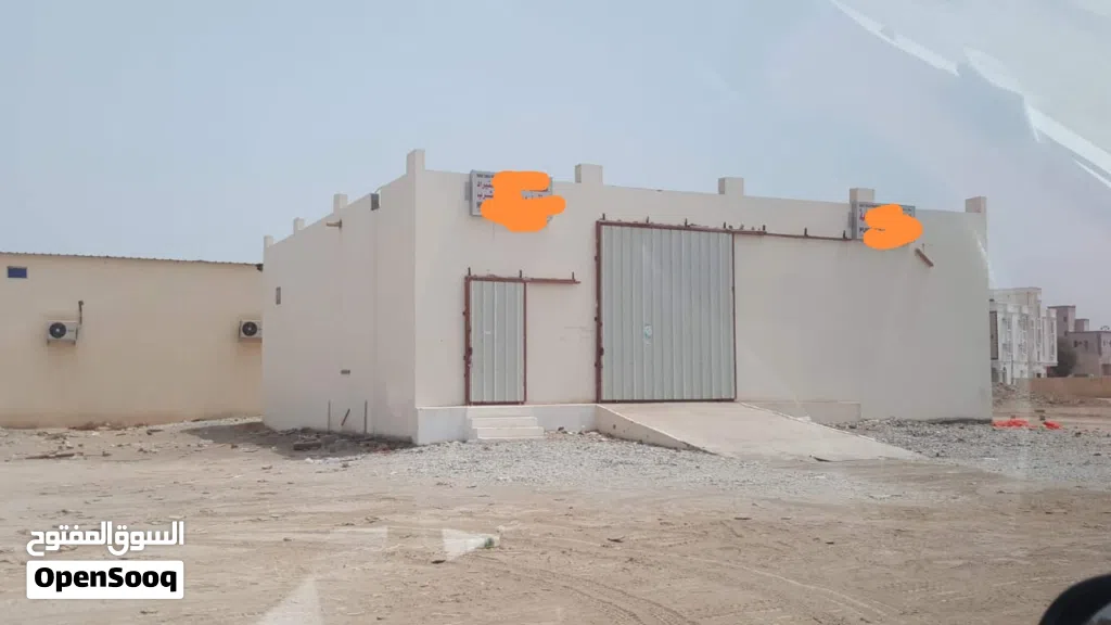 مخزن للايجار منطقة الملدة ولاية المصنعة Warehouse for rent in Al-Mulda area, Al-Musannah Governorate