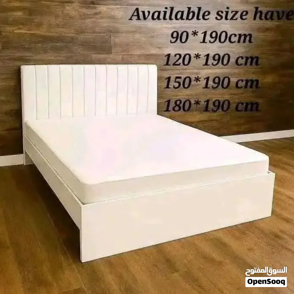 queen Size bed frame with mattress for sell brand new