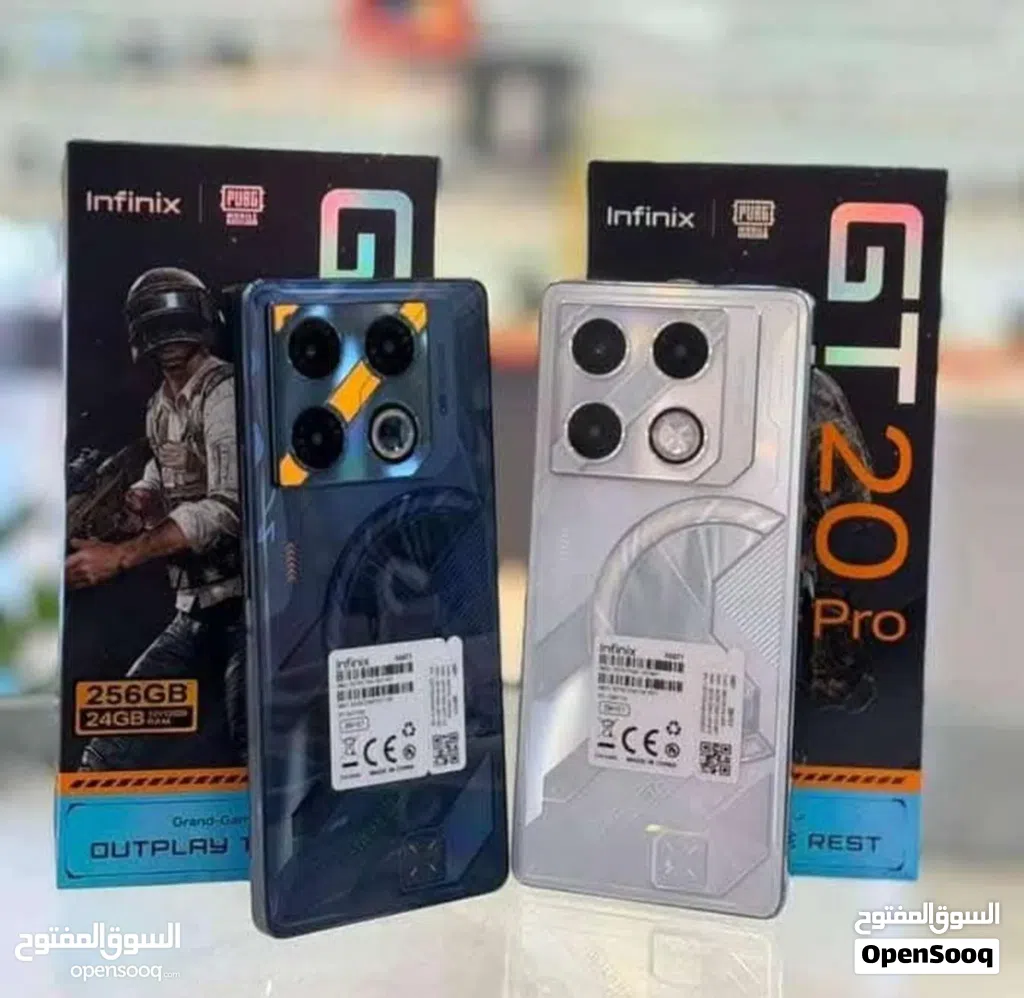 جهاز وكالة اخو الجديد Infnax GT 20 Pro 256g 24ram كامل اغراضو والكرتونه متوفر خدمة التوصيل
