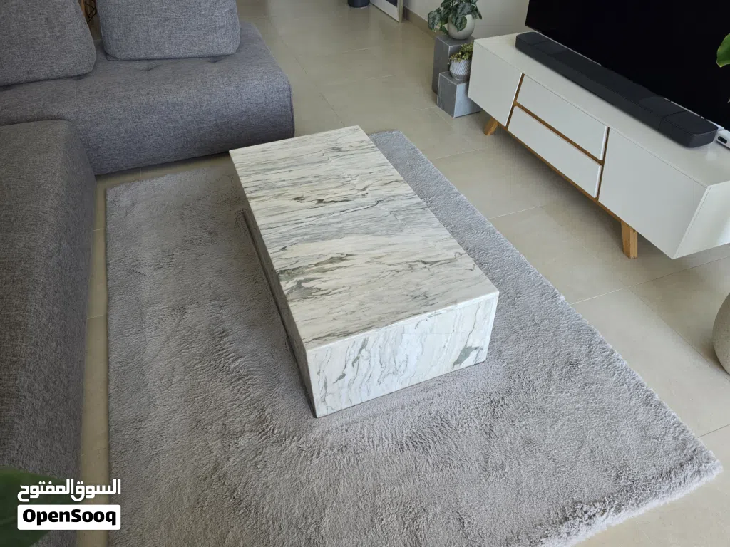 Marble coffee table