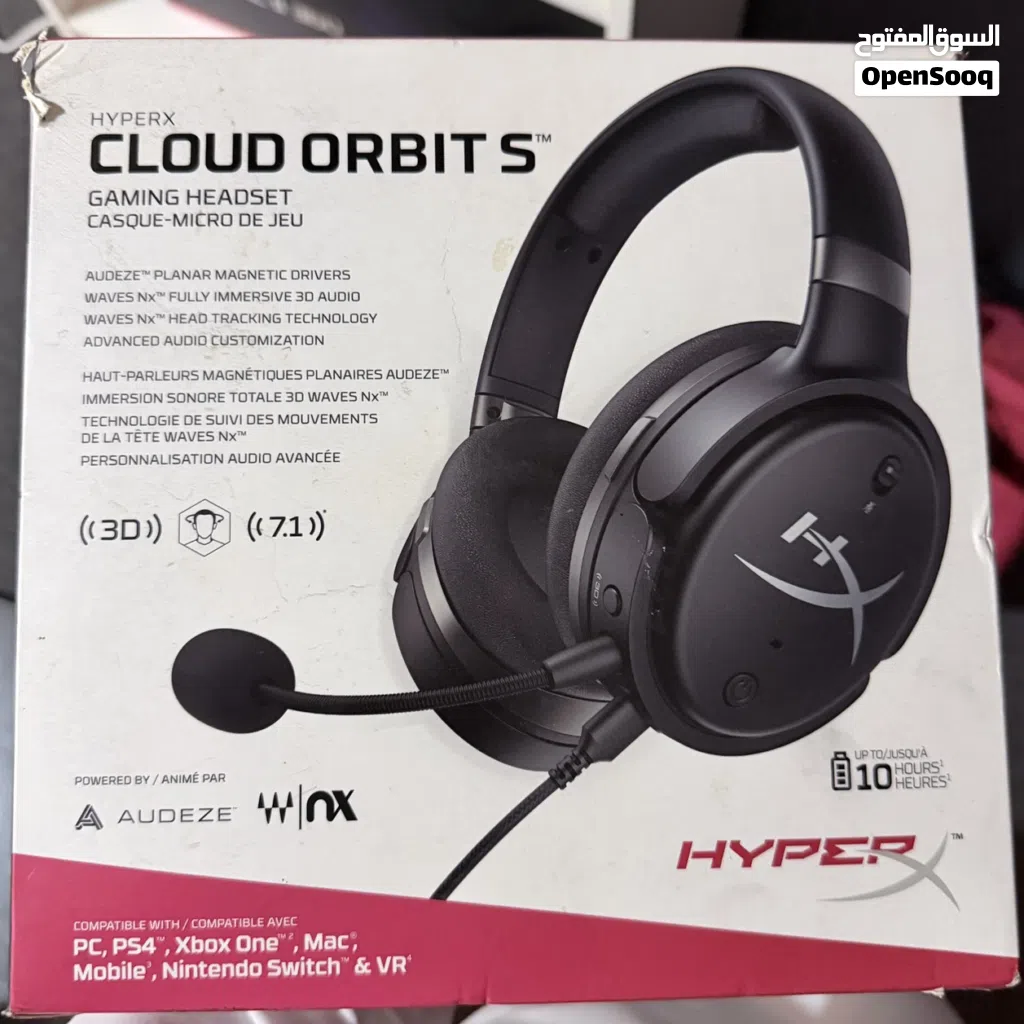 سماعه هايبر اكس cloud orbit s