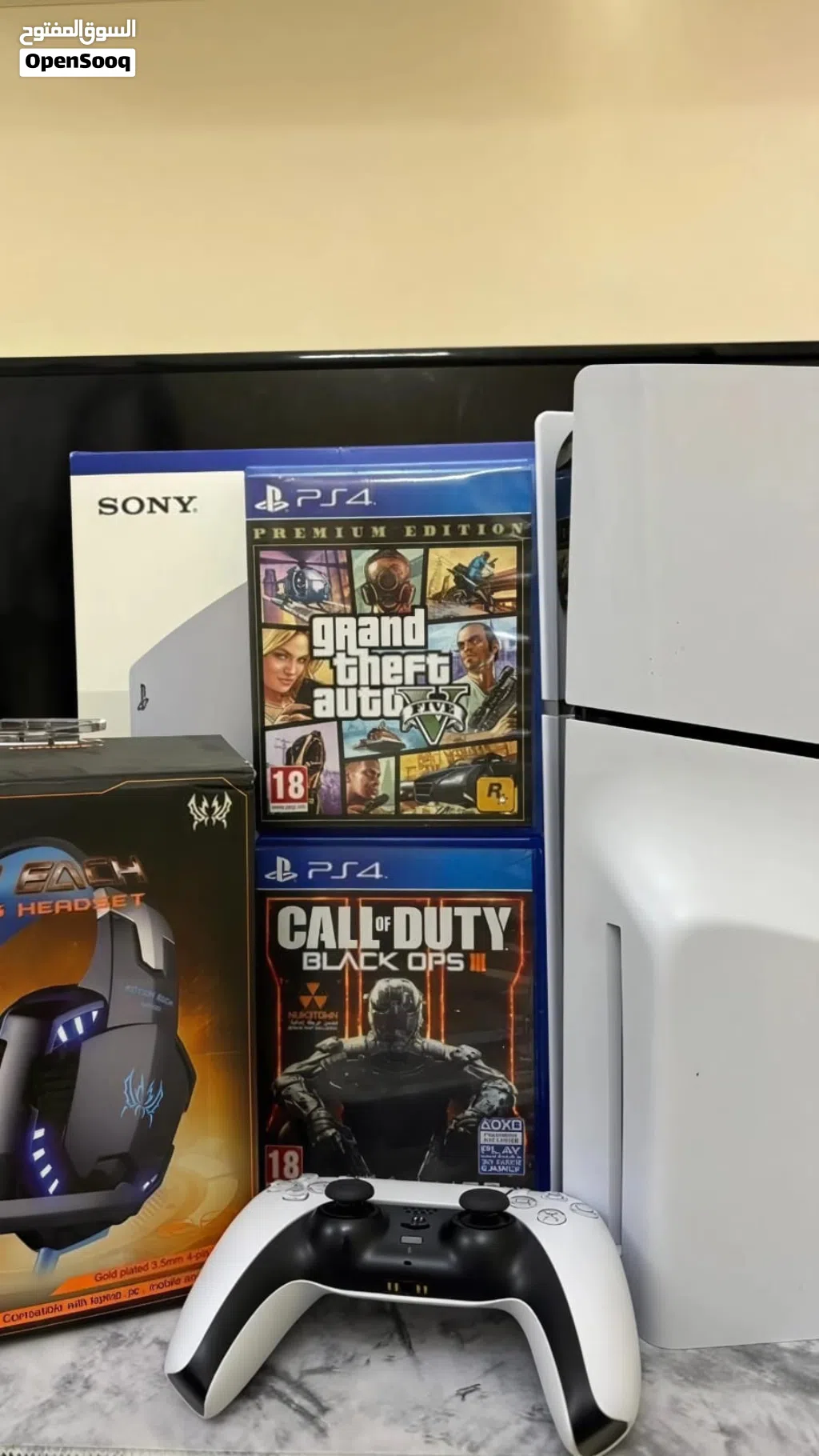 للبيع PS5 Slim Disc Edition (نسخة الشريط)