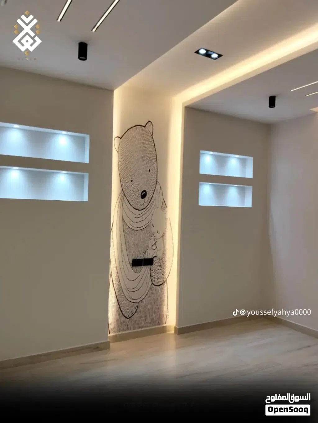 كادر كامل من الخلفة جبسن بورد دقه في لعمل وسرعة Complete back panel, gypsum board, precise workmansh