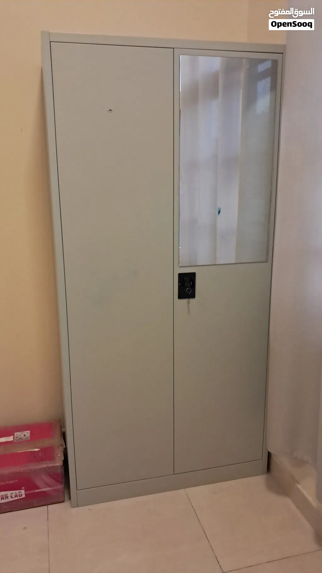 2 Steel Cabinets and 1 Kids cabinet