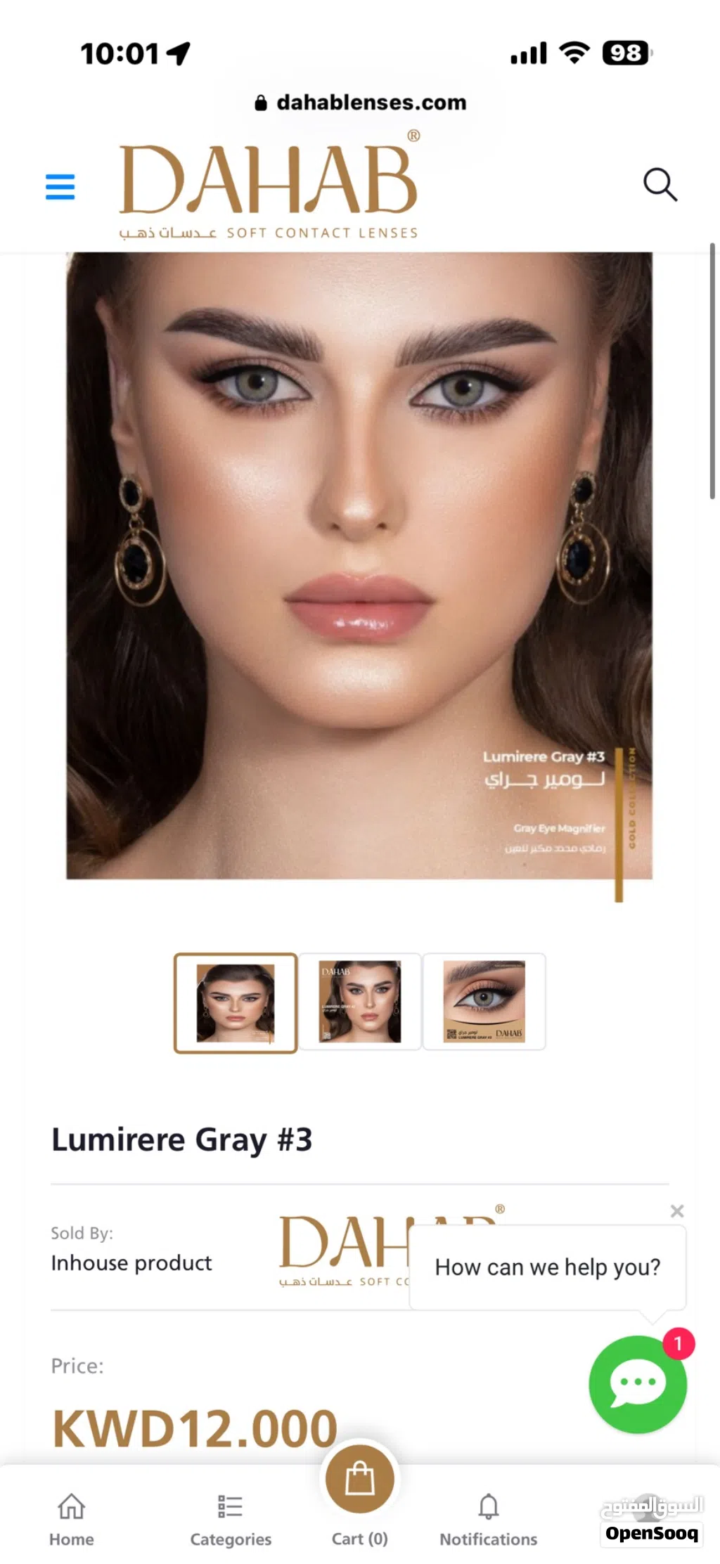 Dahab Lumirere Gray