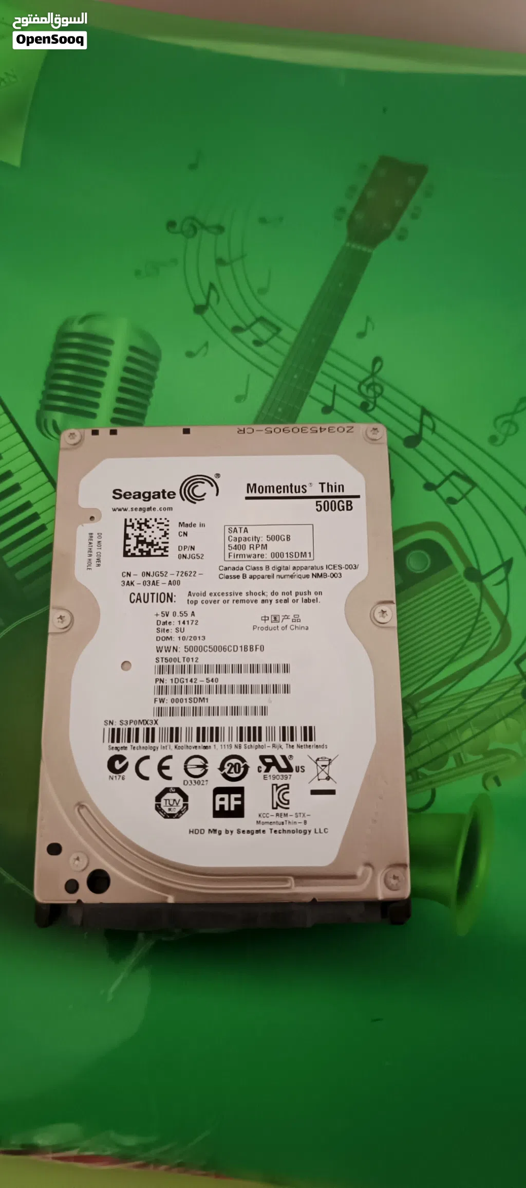 ذاكرة لابتوب hhd500 جيجا