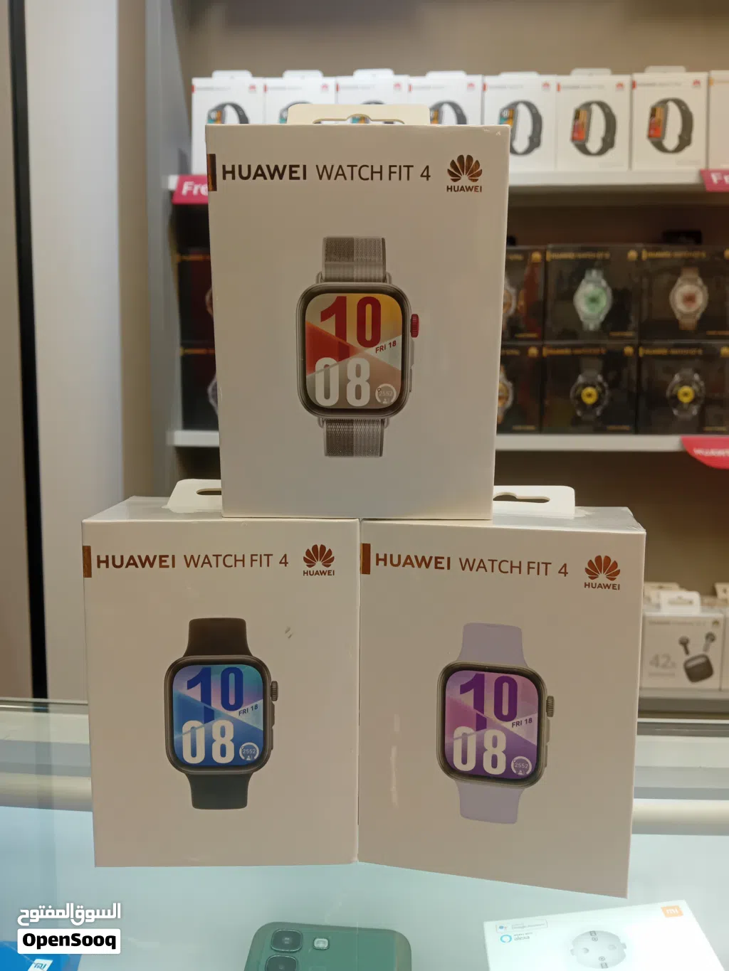 huawei fit 4 black purple grey