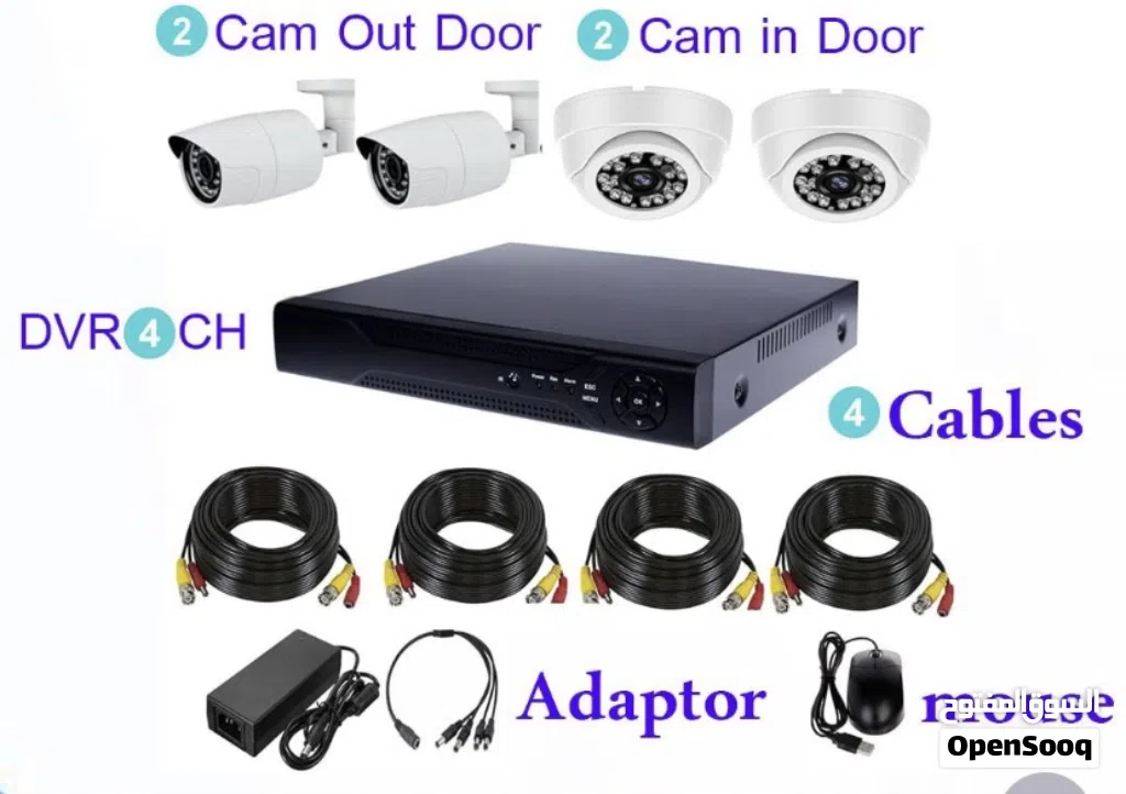 CCTV camera with nvr new