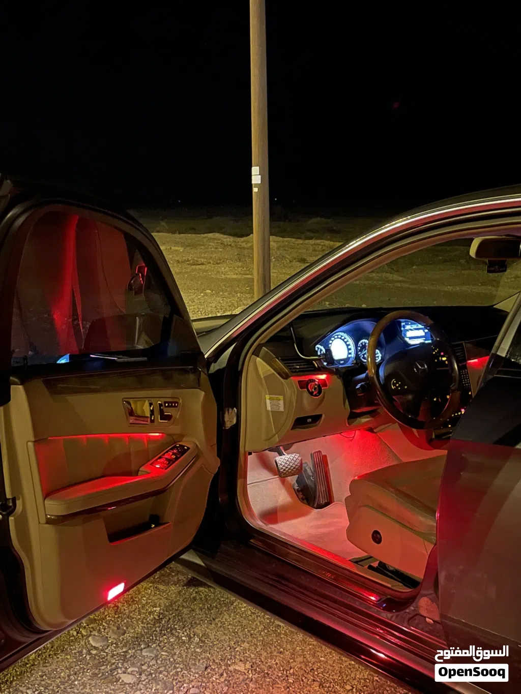 اضواء محيطيه LED تركب لجميع السيارات