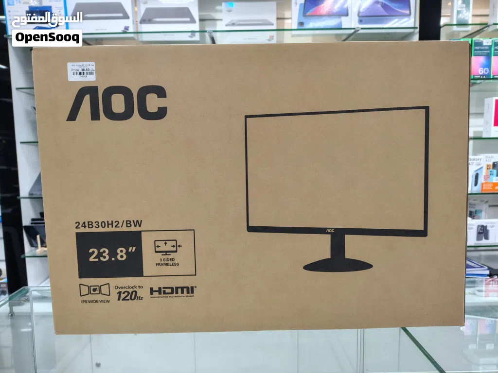 Brand New AOC 23.8 Monitor in Oman IPS Wide View