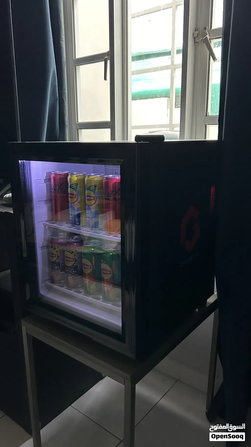 GAMEON frostbite gaming mini fridge 42L