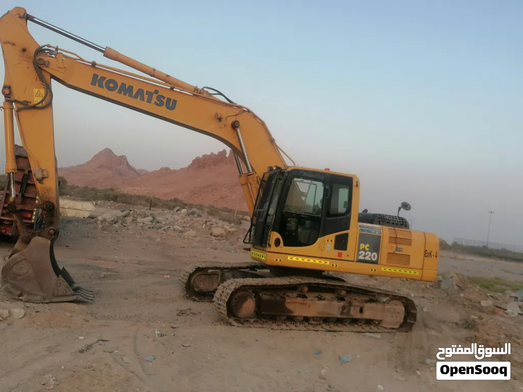 Komatsu excavator