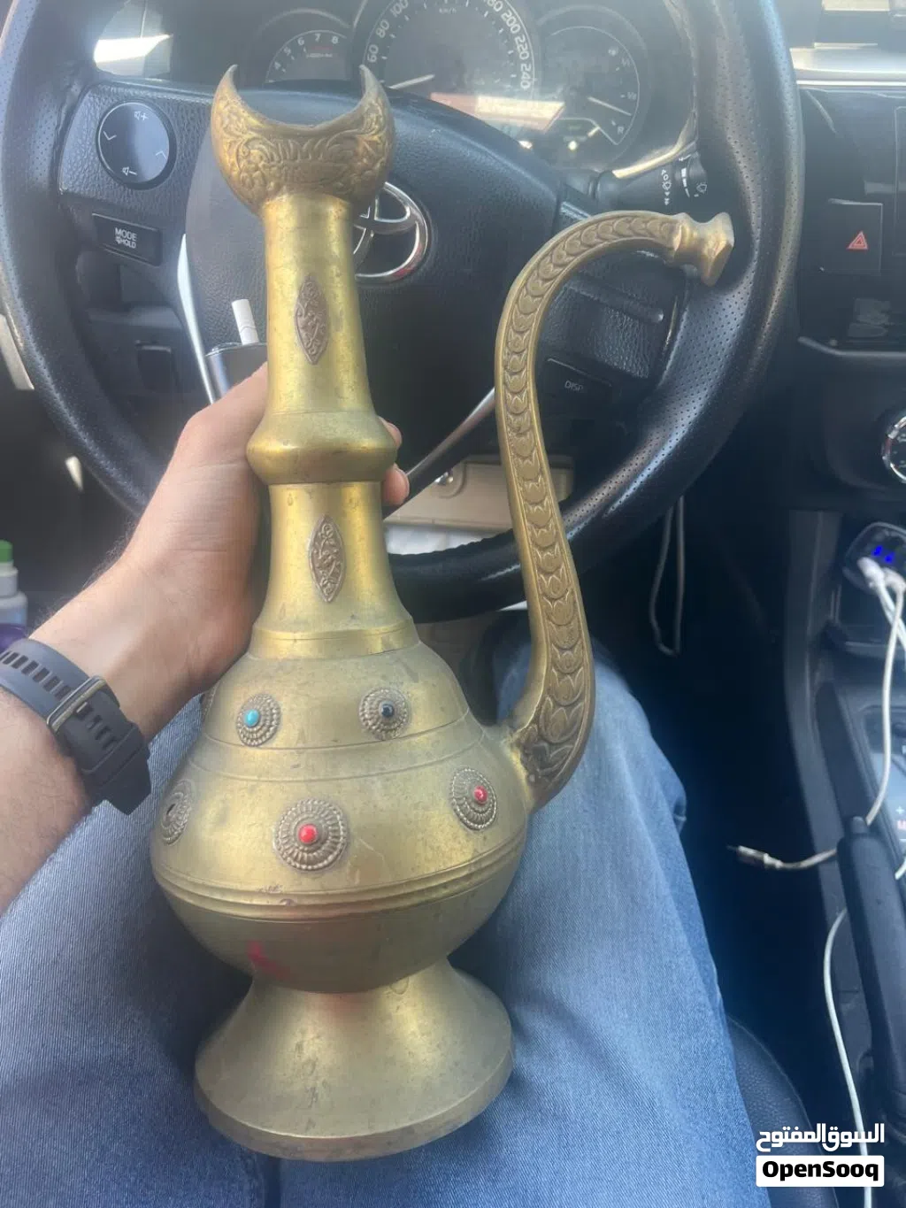 للاقتناء دلة قديمة اثرية من النحاس الخالص
