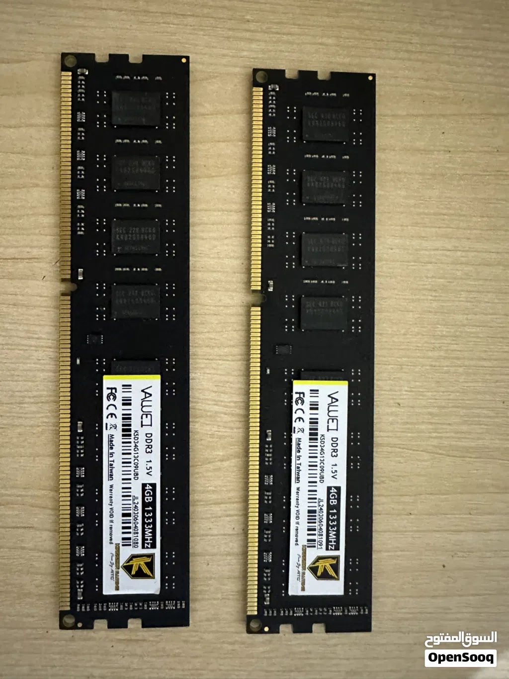 RAM 4+4=8 DDR3نوع