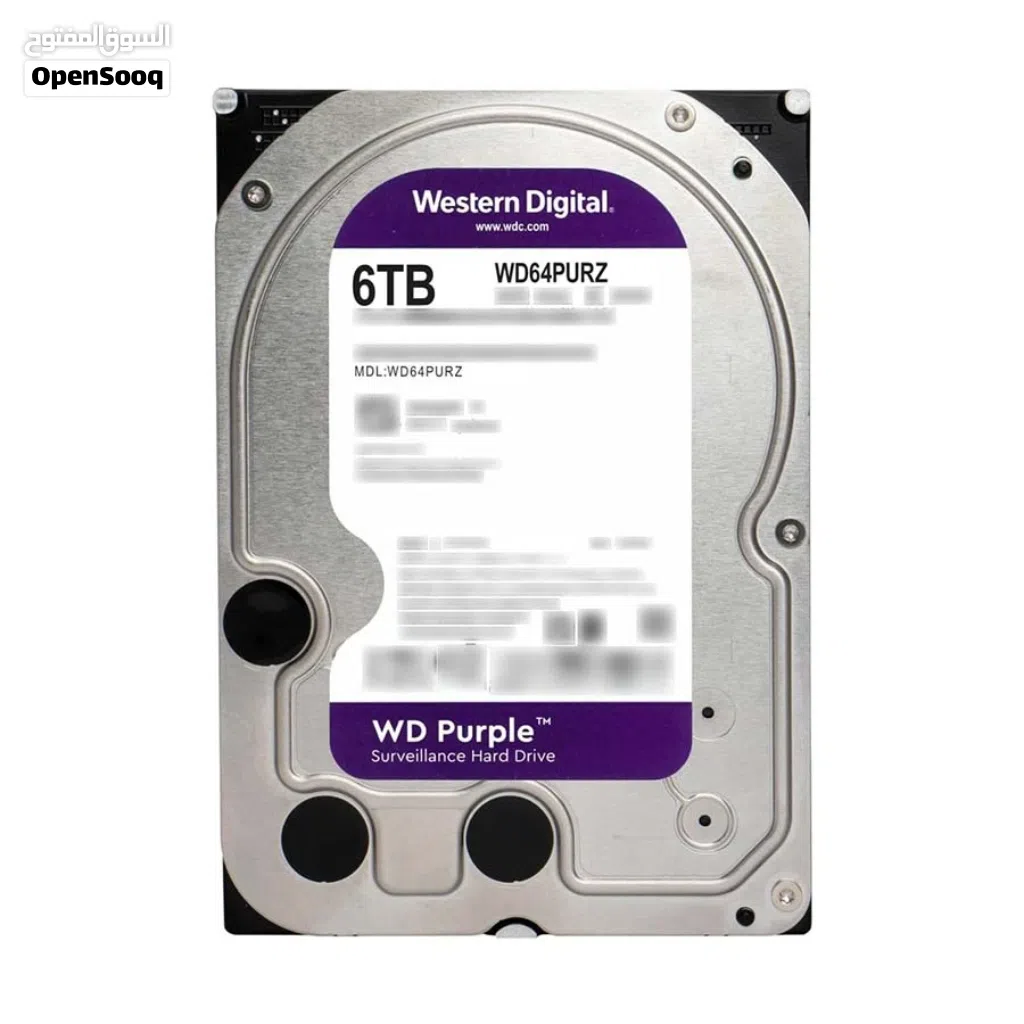 هاردسك داخلي 6tb نظيف نظيف, wd purple