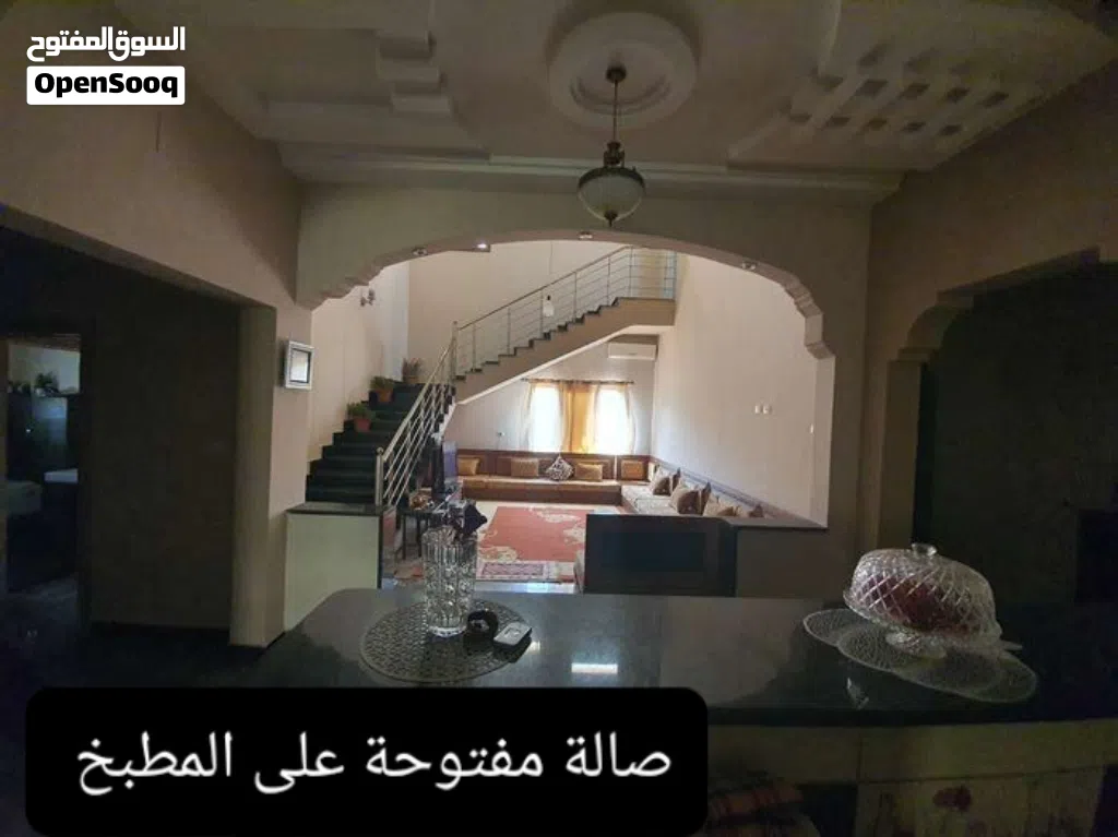 منزل للبيع في الخله من دورين ومن واجهتين مقابل مسجد النور