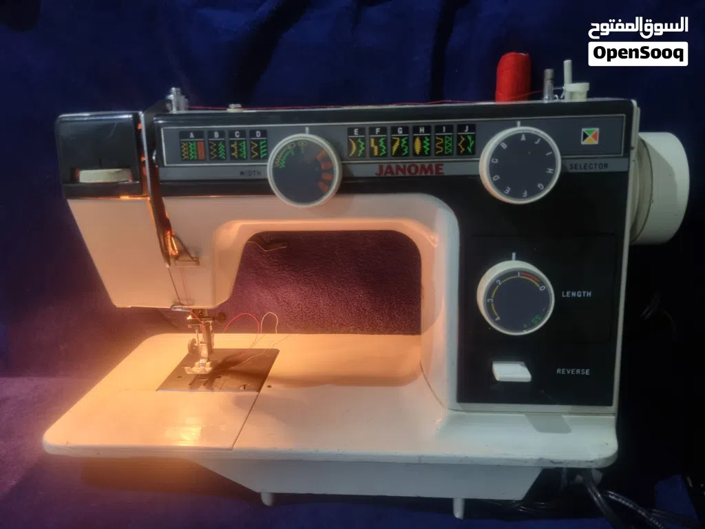 ماكينة خياطة جانومى موديل 393 يابان الصنعjanome swing machine