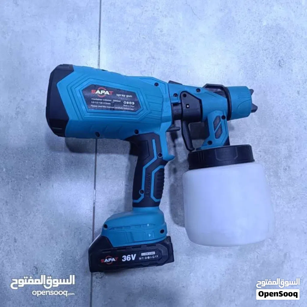 فرد رش دهان و ماكنه رش دهان شحن بطاريات 36 فولت