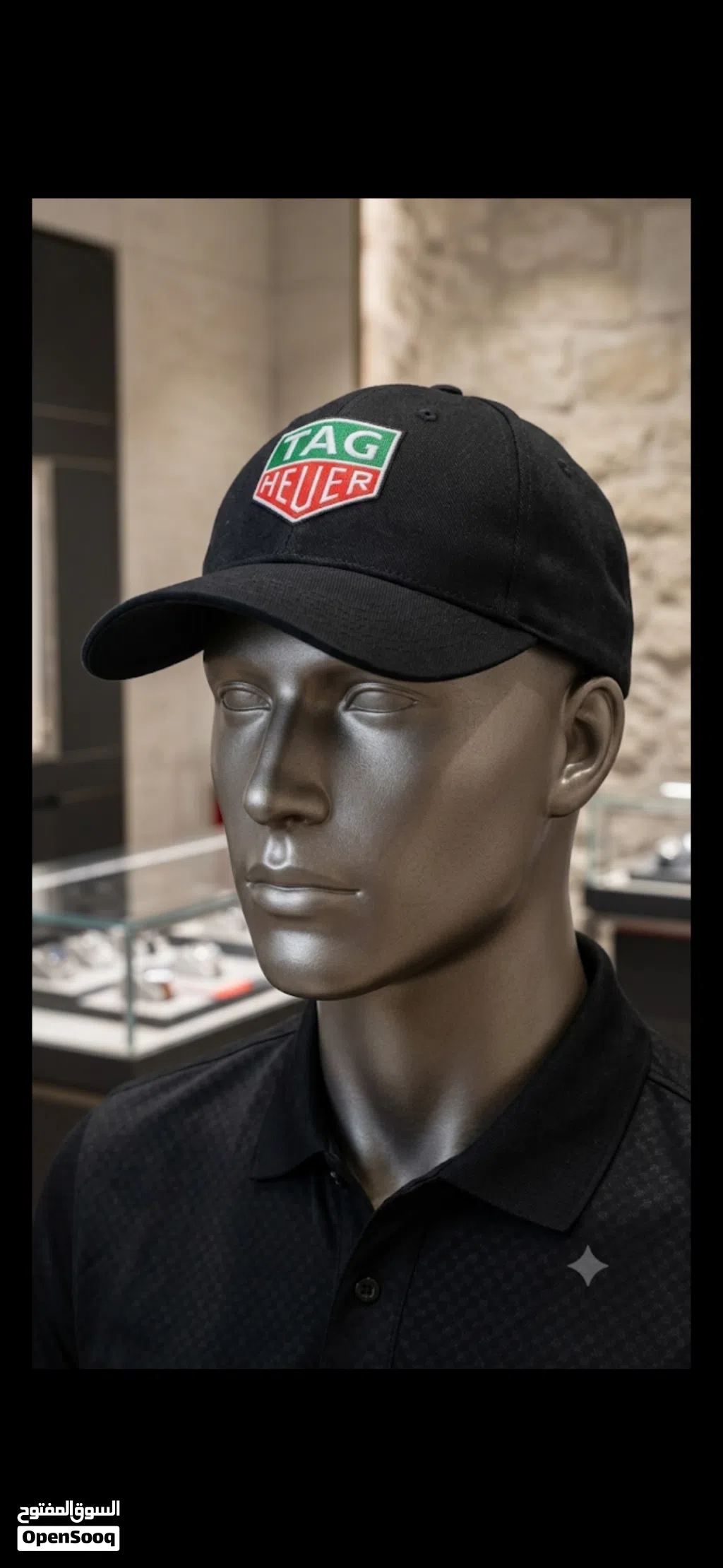 طاقيه رجالي TAG HEUER أصليه جديده فخمه