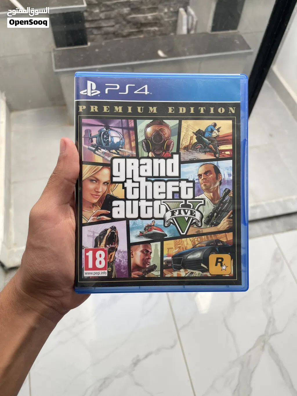 دسكة GTA 5 شبه جديدة