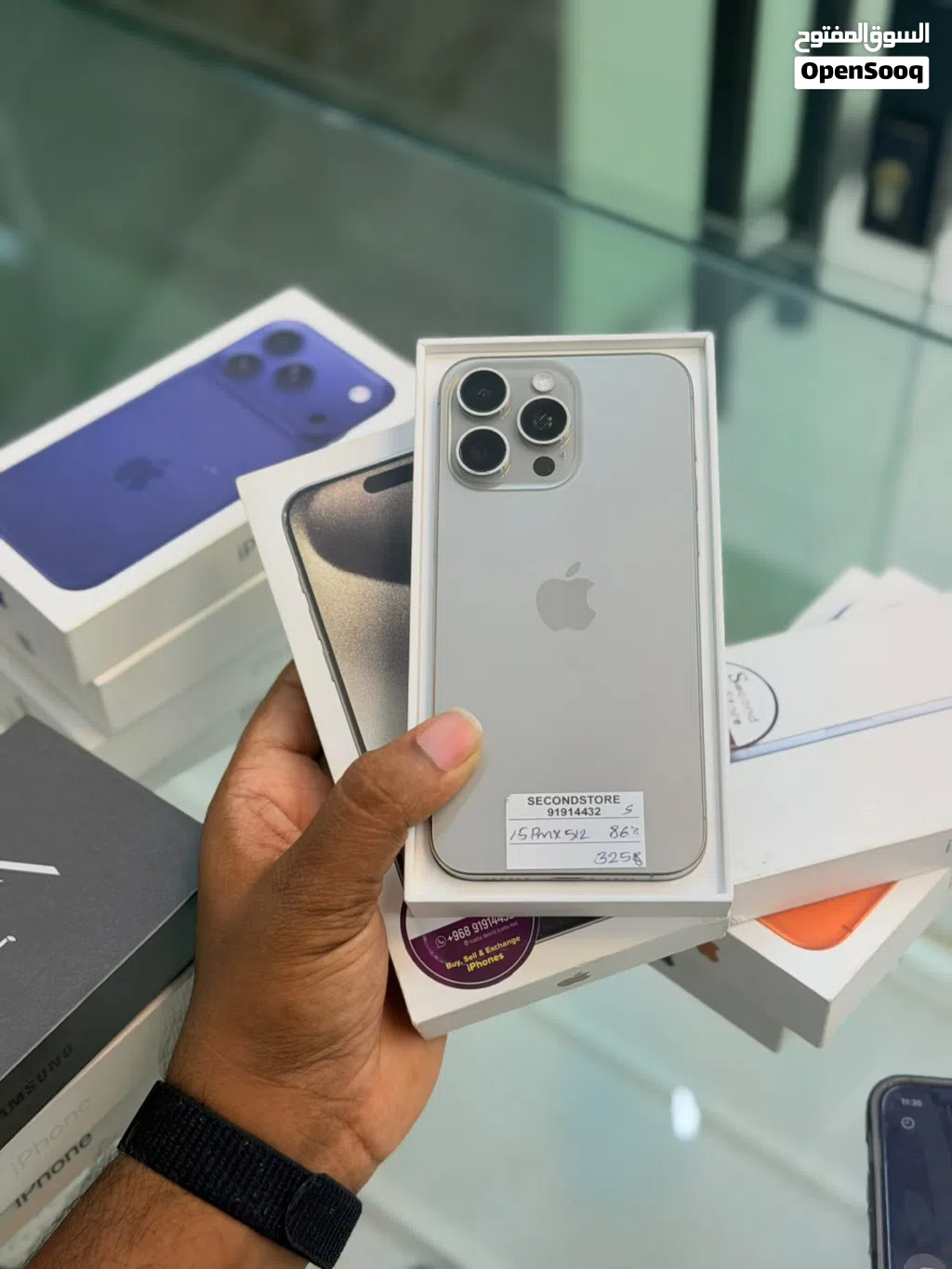 iPhone 15 Pro Max 512 GB With box available - Smooth performance