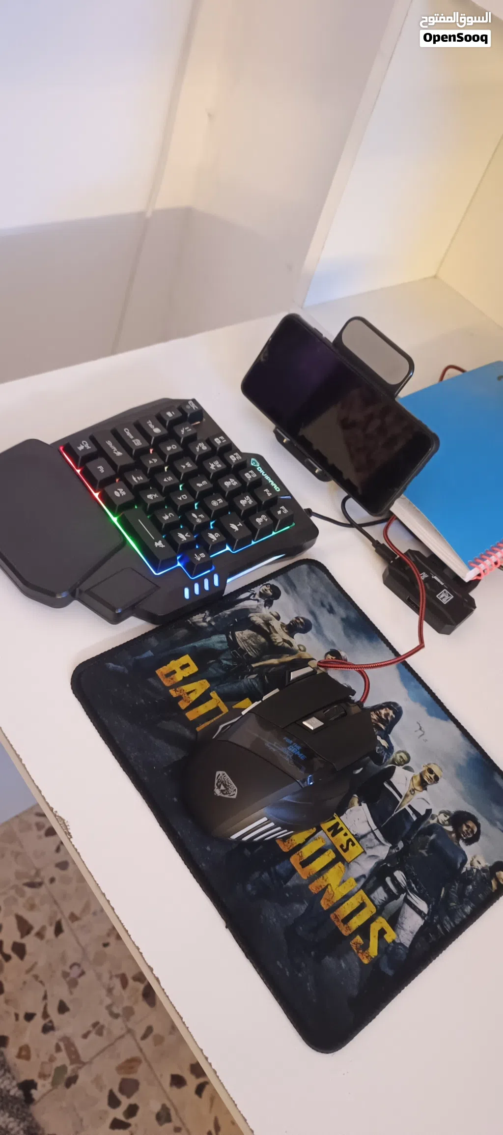 للبيع كيبورد وماوس جيمينغ للهاتف