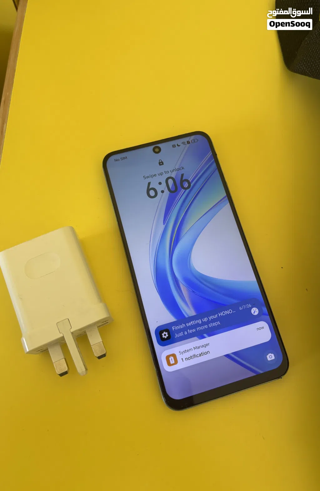 Honor x7b حالك وكاله بطارية ممتازه 6000mah و لون مميز (اقرا الوصف)