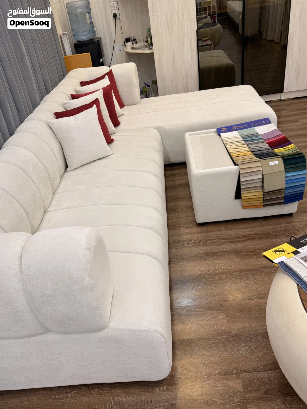 Brand new sofa with table