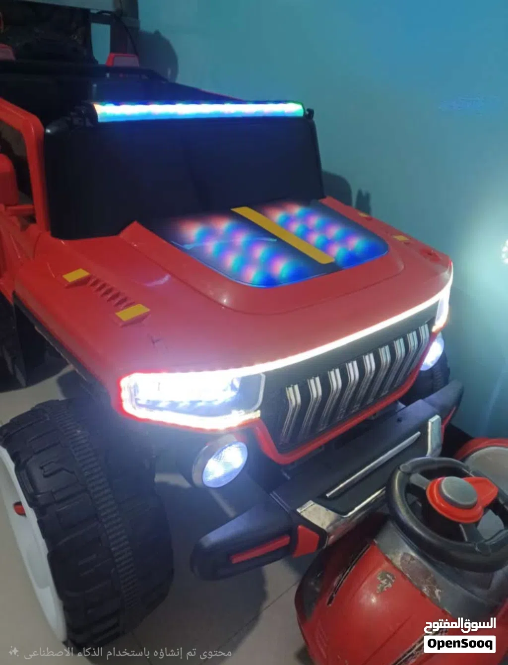 سيارة أطفال كهربائية ..