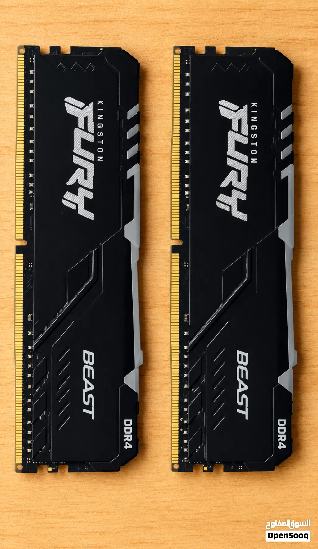 مطلوب قطعتين رام كينجستون (Kingston FURY Beast DDR4) المجموع 16 جيجا (8+8) لتطابق القطع الظاهرة في ا