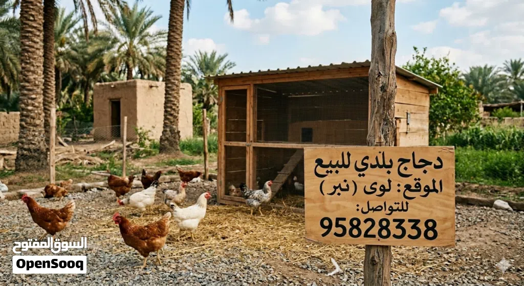 دجاج محلي كل الاعمار