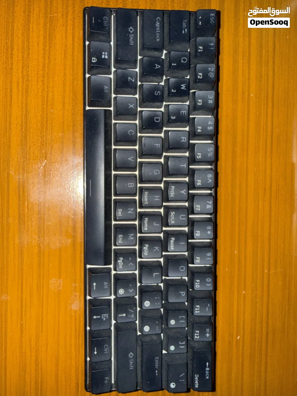 Royal kludge 60% mechanical كيبورد keyboard. Bluetooth and usb c