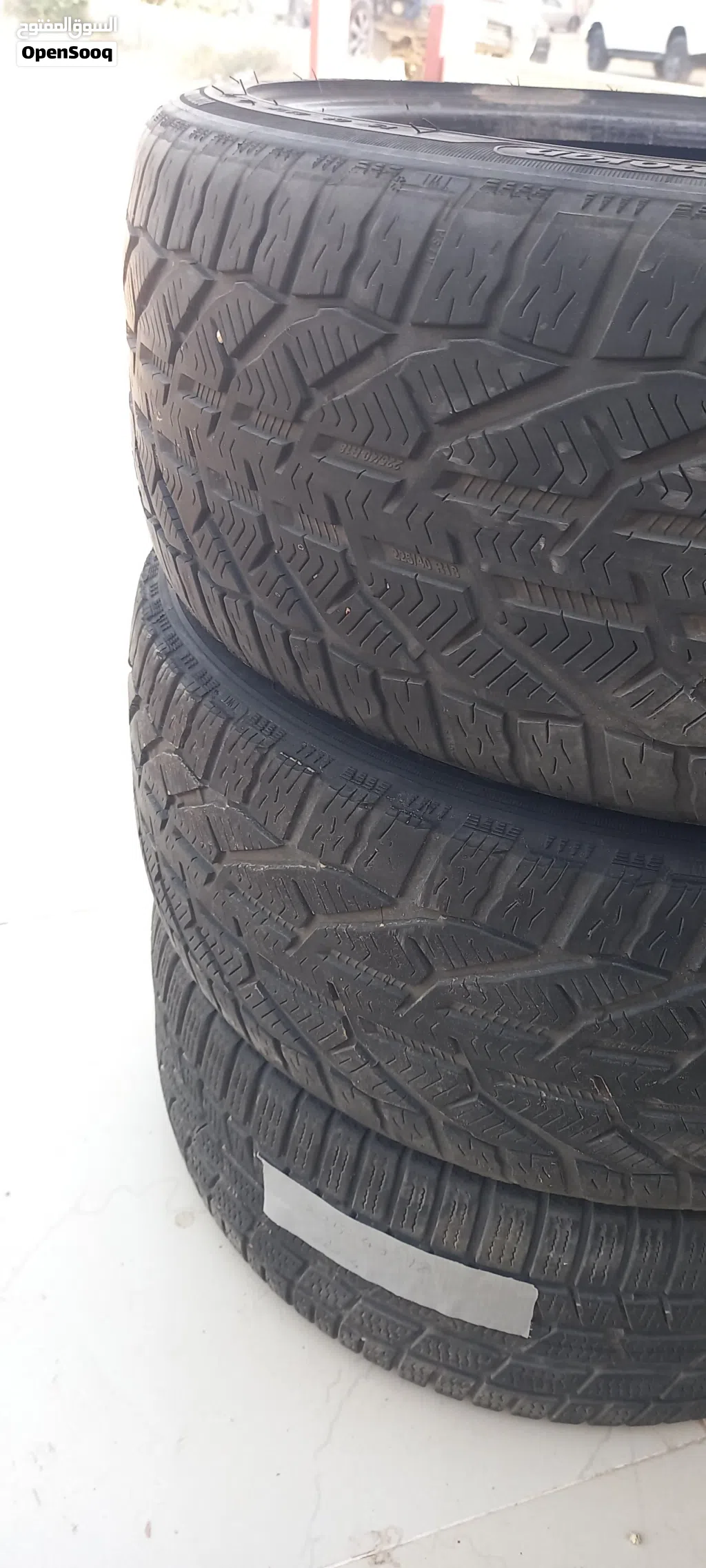 إطارات اوروبيه ممتازه،18~225~40