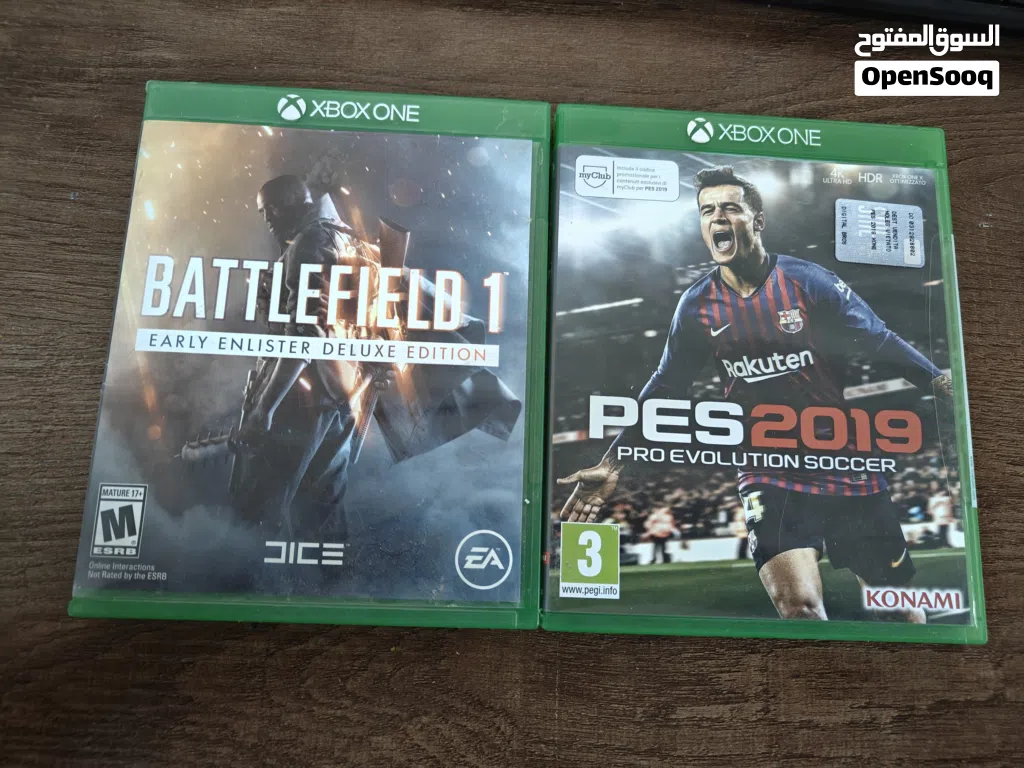 قرصين Xbox one