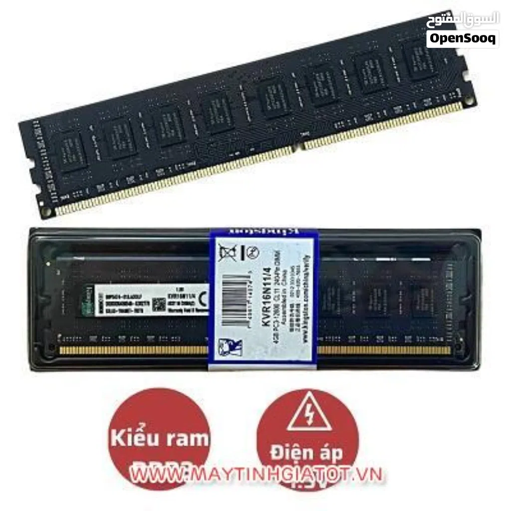 رامات جدد DDR3 من شركة Kingston تردد 1600Mhz